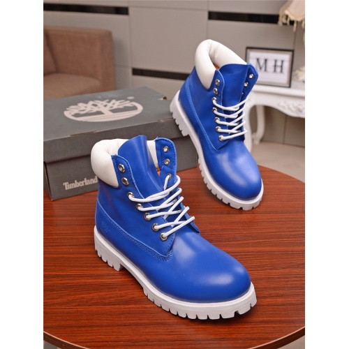 Cheap Timberland High Tops Shoes For Men #536555 Replica Wholesale [$80.00 USD] [ITEM#536555] on Replica Timberland Shoes
