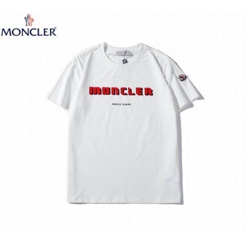 Cheap Moncler T-Shirts Short Sleeved For Unisex #537018 Replica Wholesale [$27.00 USD] [ITEM#537018] on Replica Moncler T-Shirts