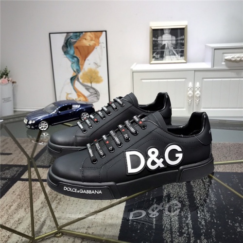 Cheap Dolce &amp; Gabbana D&amp;G Casual Shoes For Men #537183 Replica Wholesale [$80.00 USD] [ITEM#537183] on Replica Dolce &amp; Gabbana D&amp;G Shoes