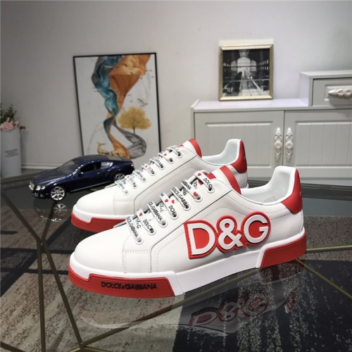 Cheap Dolce &amp; Gabbana D&amp;G Casual Shoes For Men #537189 Replica Wholesale [$80.00 USD] [ITEM#537189] on Replica Dolce &amp; Gabbana D&amp;G Shoes