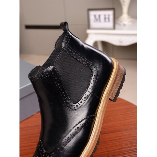 Cheap Prada Boots For Men #537346 Replica Wholesale [$98.00 USD] [ITEM#537346] on Replica Prada Boots