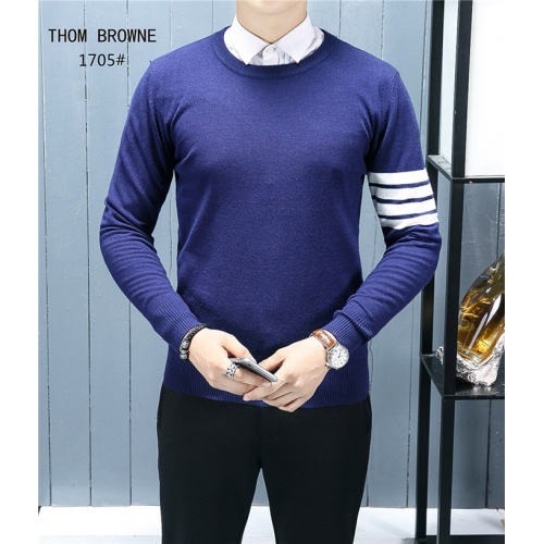 Cheap Thom Browne TB Sweaters Long Sleeved For Men #537483 Replica Wholesale [$41.00 USD] [ITEM#537483] on Replica Thom Browne TB Sweaters