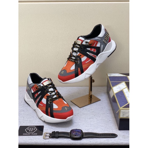 Cheap Philipp Plein PP Casual Shoes For Men #537608 Replica Wholesale [$92.00 USD] [ITEM#537608] on Replica Philipp Plein Casual Shoes