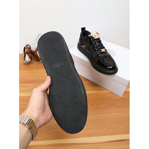 Cheap Versace Casual Shoes For Men #538358 Replica Wholesale [$72.00 USD] [ITEM#538358] on Replica Versace Flat Shoes