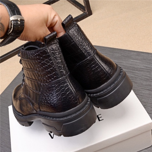 Cheap Versace Boots For Men #538443 Replica Wholesale [$112.00 USD] [ITEM#538443] on Replica Versace Boots