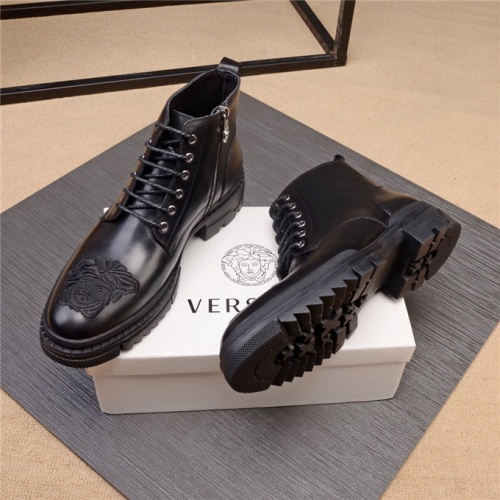 Cheap Versace Boots For Men #538444 Replica Wholesale [$112.00 USD] [ITEM#538444] on Replica Versace Boots