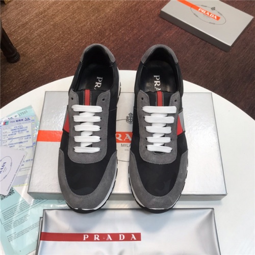 Cheap Prada Casual Shoes For Men #538447 Replica Wholesale [$80.00 USD] [ITEM#538447] on Replica Prada Casual Shoes