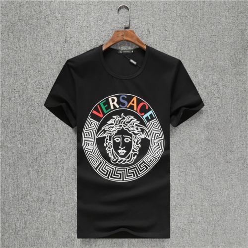 Cheap Versace T-Shirts Short Sleeved For Men #538530 Replica Wholesale [$24.00 USD] [ITEM#538530] on Replica Versace T-Shirts