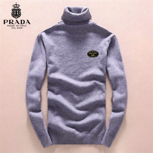 Cheap Prada Sweaters Long Sleeved For Men #538787 Replica Wholesale [$43.00 USD] [ITEM#538787] on Replica Prada Sweater