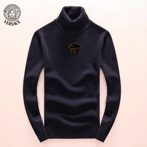 Cheap Versace Sweaters Long Sleeved For Men #538795 Replica Wholesale [$43.00 USD] [ITEM#538795] on Replica Versace Sweaters