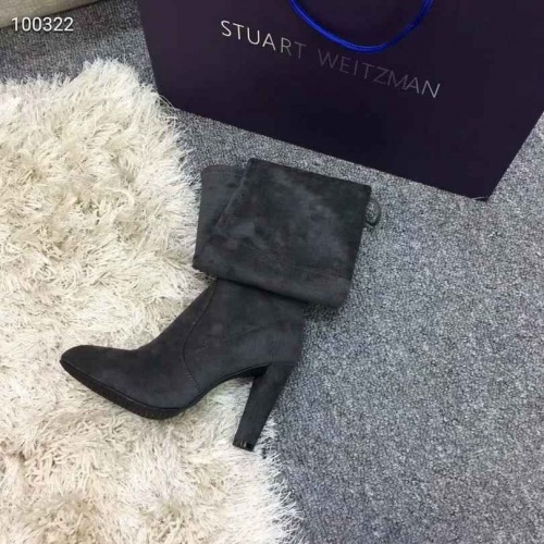 Cheap Stuart Weitzman Boots For Women #538807 Replica Wholesale [$88.00 USD] [ITEM#538807] on Replica Stuart Weitzman Boots