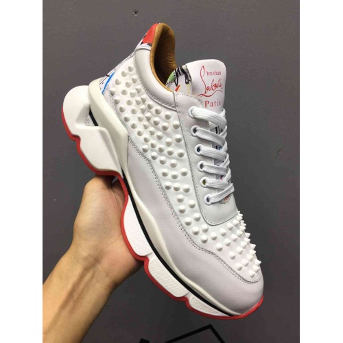 Cheap Christian Louboutin CL Casual Shoes For Women #538890 Replica Wholesale [$115.00 USD] [ITEM#538890] on Replica Christian Louboutin Casual Shoes