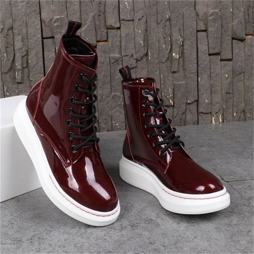 Cheap Alexander McQueen Boots For Men #538954 Replica Wholesale [$102.00 USD] [ITEM#538954] on Replica Alexander McQueen Boots