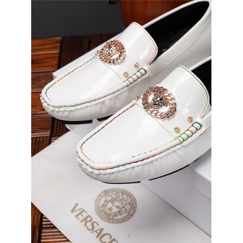 Cheap Versace Casual Shoes For Men #539124 Replica Wholesale [$72.00 USD] [ITEM#539124] on Replica Versace Shoes