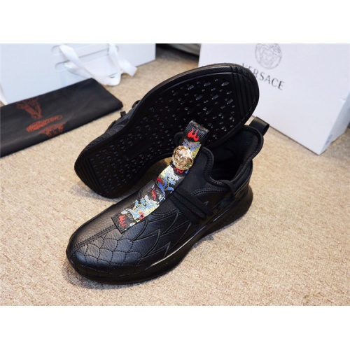 Cheap Versace Casual Shoes For Men #539132 Replica Wholesale [$80.00 USD] [ITEM#539132] on Replica Versace Shoes