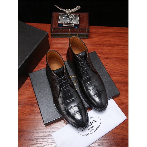 Cheap Prada Boots For Men #539964 Replica Wholesale [$102.00 USD] [ITEM#539964] on Replica Prada Boots