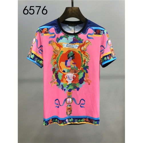 Cheap Versace T-Shirts Short Sleeved For Men #540394 Replica Wholesale [$27.00 USD] [ITEM#540394] on Replica Versace T-Shirts