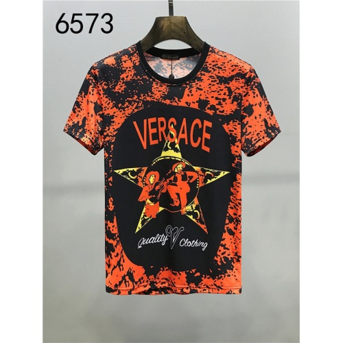 Cheap Versace T-Shirts Short Sleeved For Men #540400 Replica Wholesale [$27.00 USD] [ITEM#540400] on Replica Versace T-Shirts
