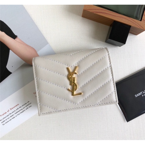 Cheap Yves Saint Laurent YSL AAA Quality Wallets #540676 Replica Wholesale [$165.00 USD] [ITEM#540676] on Replica Yves Saint Laurent AAA Wallets