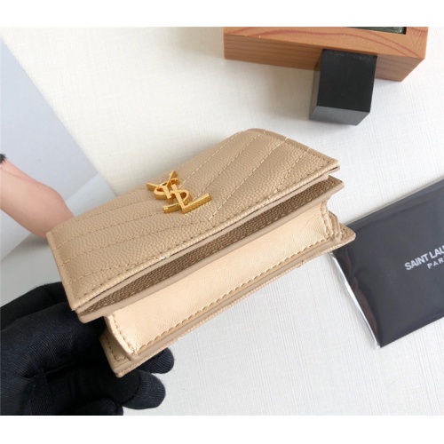 Cheap Yves Saint Laurent YSL AAA Quality Wallets #540681 Replica Wholesale [$165.00 USD] [ITEM#540681] on Replica Yves Saint Laurent AAA Wallets