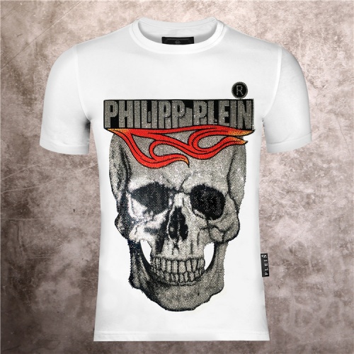 Cheap Philipp Plein PP T-Shirts Short Sleeved For Men #540970 Replica Wholesale [$32.00 USD] [ITEM#540970] on Replica Philipp Plein PP T-Shirts
