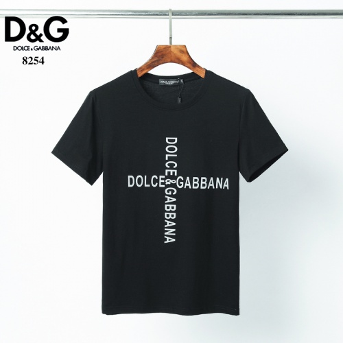 Cheap Dolce &amp; Gabbana D&amp;G T-Shirts Short Sleeved For Men #541061 Replica Wholesale [$25.00 USD] [ITEM#541061] on Replica Dolce &amp; Gabbana D&amp;G T-Shirts