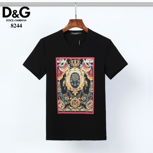 Cheap Dolce &amp; Gabbana D&amp;G T-Shirts Short Sleeved For Men #541080 Replica Wholesale [$29.00 USD] [ITEM#541080] on Replica Dolce &amp; Gabbana D&amp;G T-Shirts