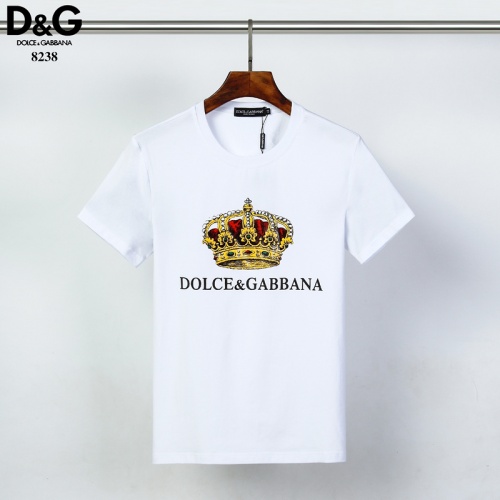 Cheap Dolce &amp; Gabbana D&amp;G T-Shirts Short Sleeved For Men #541094 Replica Wholesale [$25.00 USD] [ITEM#541094] on Replica Dolce &amp; Gabbana D&amp;G T-Shirts