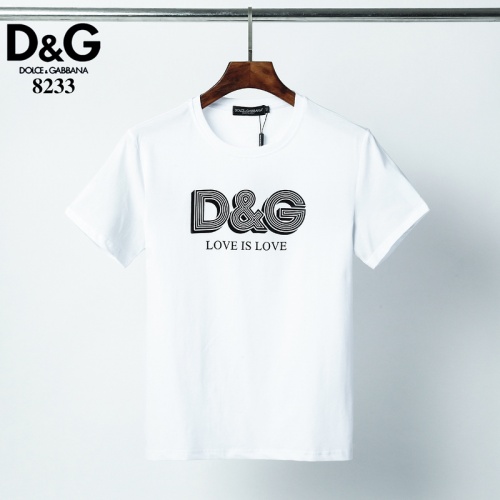 Cheap Dolce &amp; Gabbana D&amp;G T-Shirts Short Sleeved For Men #541105 Replica Wholesale [$25.00 USD] [ITEM#541105] on Replica Dolce &amp; Gabbana D&amp;G T-Shirts
