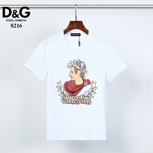 Cheap Dolce &amp; Gabbana D&amp;G T-Shirts Short Sleeved For Men #541138 Replica Wholesale [$25.00 USD] [ITEM#541138] on Replica Dolce &amp; Gabbana D&amp;G T-Shirts