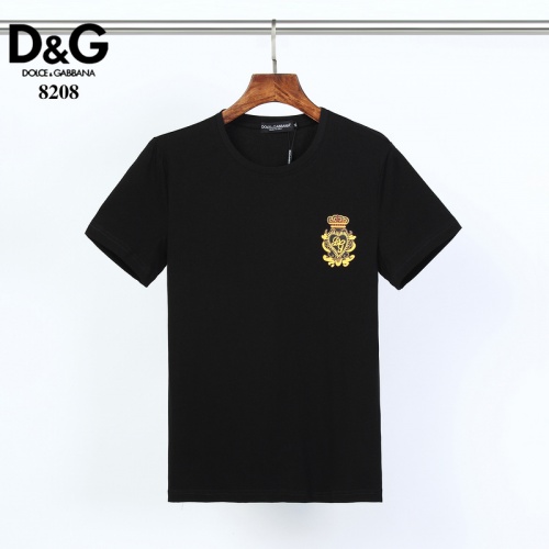 Cheap Dolce &amp; Gabbana D&amp;G T-Shirts Short Sleeved For Men #541152 Replica Wholesale [$25.00 USD] [ITEM#541152] on Replica Dolce &amp; Gabbana D&amp;G T-Shirts