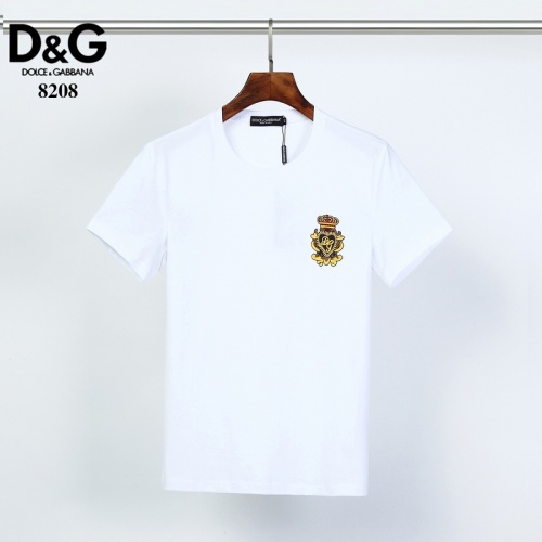 Cheap Dolce &amp; Gabbana D&amp;G T-Shirts Short Sleeved For Men #541153 Replica Wholesale [$25.00 USD] [ITEM#541153] on Replica Dolce &amp; Gabbana D&amp;G T-Shirts