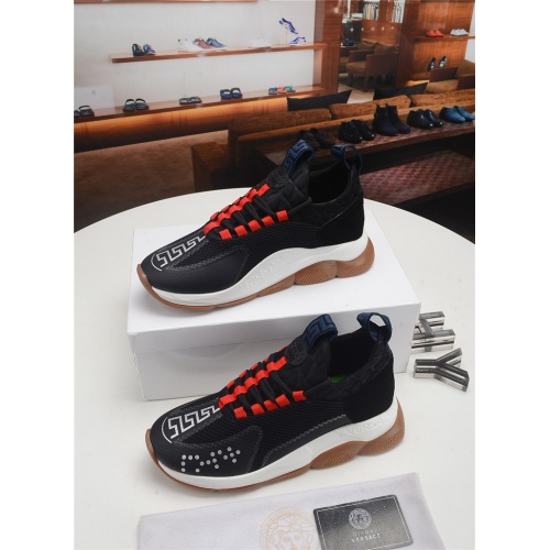 Cheap Versace Casual Shoes For Men #541216 Replica Wholesale [$92.00 USD] [ITEM#541216] on Replica Versace Shoes