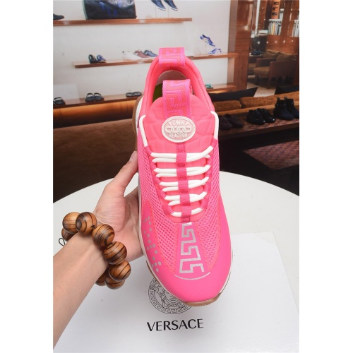 Cheap Versace Casual Shoes For Women #541243 Replica Wholesale [$92.00 USD] [ITEM#541243] on Replica Versace Shoes