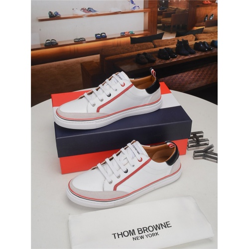 Cheap Thom Browne TB Casual Shoes For Men #541277 Replica Wholesale [$76.00 USD] [ITEM#541277] on Replica Thom Browne Shoes