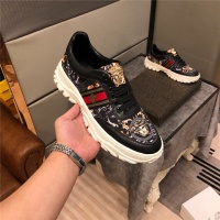 Cheap Versace Casual Shoes For Men #537301 Replica Wholesale [$76.00 USD] [ITEM#537301] on Replica Versace Flat Shoes
