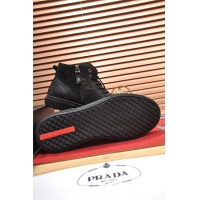 Cheap Prada High Tops Shoes For Men #537334 Replica Wholesale [$85.00 USD] [ITEM#537334] on Replica Prada High Top Shoes