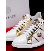 Cheap Versace Casual Shoes For Men #538368 Replica Wholesale [$80.00 USD] [ITEM#538368] on Replica Versace Flat Shoes