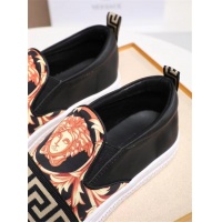 Cheap Versace Casual Shoes For Men #538391 Replica Wholesale [$68.00 USD] [ITEM#538391] on Replica Versace Flat Shoes