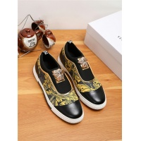 Cheap Versace Casual Shoes For Men #538396 Replica Wholesale [$68.00 USD] [ITEM#538396] on Replica Versace Flat Shoes