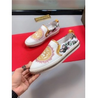Cheap Versace Casual Shoes For Men #538401 Replica Wholesale [$76.00 USD] [ITEM#538401] on Replica Versace Flat Shoes