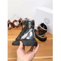 Cheap Versace High Tops Shoes For Men #538410 Replica Wholesale [$76.00 USD] [ITEM#538410] on Replica Versace High Tops Shoes