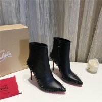 Cheap Christian Louboutin Boots For Women #538845 Replica Wholesale [$105.00 USD] [ITEM#538845] on Replica Christian Louboutin Boots