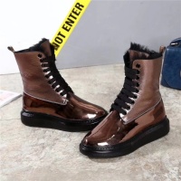 Cheap Alexander McQueen Boots For Men #538947 Replica Wholesale [$112.00 USD] [ITEM#538947] on Replica Alexander McQueen Boots
