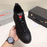 Cheap Prada High Tops Shoes For Men #539364 Replica Wholesale [$85.00 USD] [ITEM#539364] on Replica Prada High Top Shoes