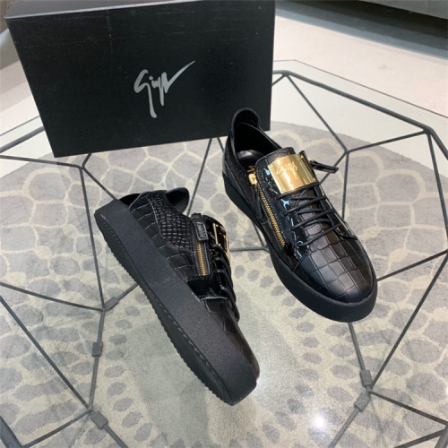 Cheap Giuseppe Zanotti Casual Shoes For Men #541613 Replica Wholesale [$82.00 USD] [ITEM#541613] on Replica Giuseppe Zanotti Casual Shoes