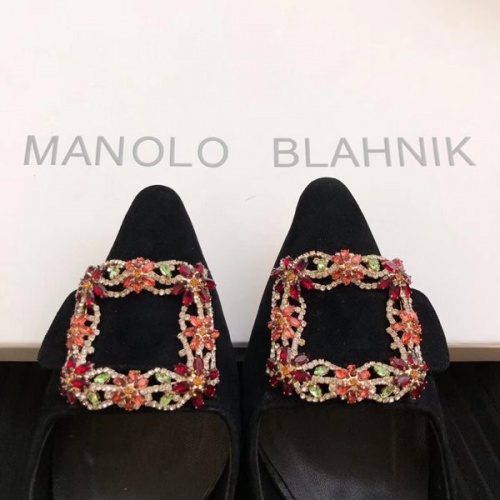 Cheap Manolo Blahnik High-Heeled Shoes For Women #541652 Replica Wholesale [$115.00 USD] [ITEM#541652] on Replica Manolo Blahnik High-Heeled Shoes