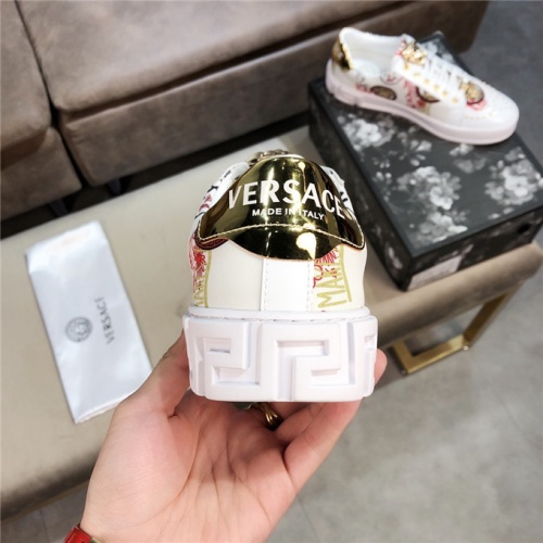 Cheap Versace Casual Shoes For Men #541755 Replica Wholesale [$76.00 USD] [ITEM#541755] on Replica Versace Shoes