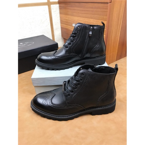 Cheap Prada Boots For Men #541801 Replica Wholesale [$85.00 USD] [ITEM#541801] on Replica Prada Boots