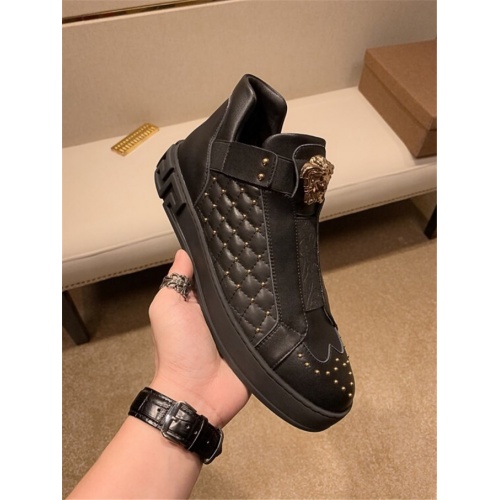 Cheap Versace Casual Shoes For Men #542039 Replica Wholesale [$80.00 USD] [ITEM#542039] on Replica Versace Shoes